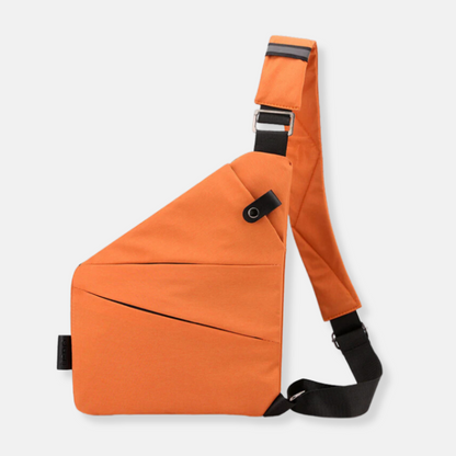 Crossbody Sling Bag with RFID Blocking & Cut-Proof Strap – Hidden Zipper Security Pack for Travel, Commute & Everyday Carry