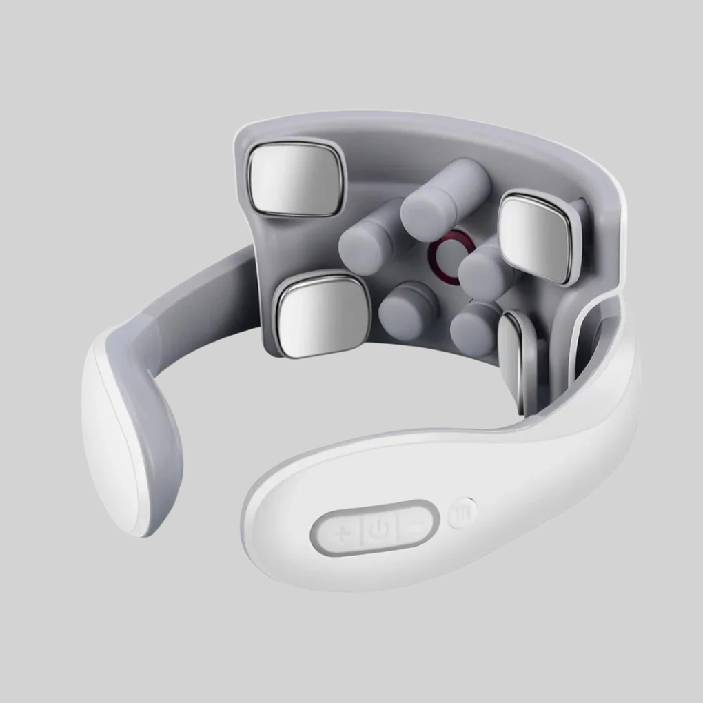Masseur électrique pour le cou et les épaules avec intensité réglable | Soulagement Shiatsu pour les tensions et la relaxation
