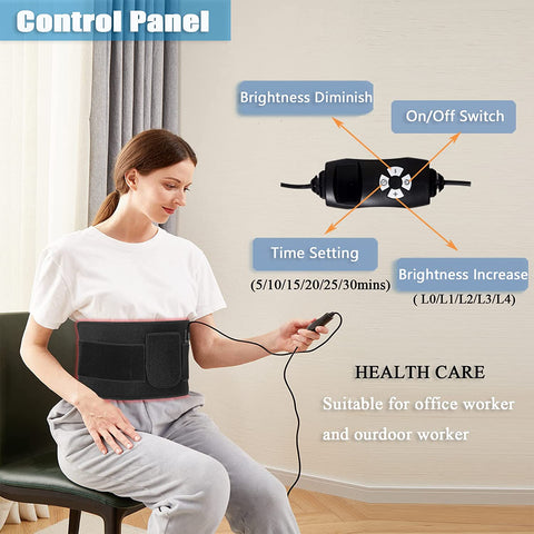 Flexible Red Light Therapy Device with Dual Wavelengths | Pain Relief Pad for Comprehensive Body Coverage