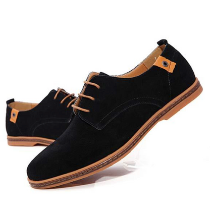 Men's Dress Oxfords Synthetic Nubuck Lace-Up Shoes for Work & Special Occasions
