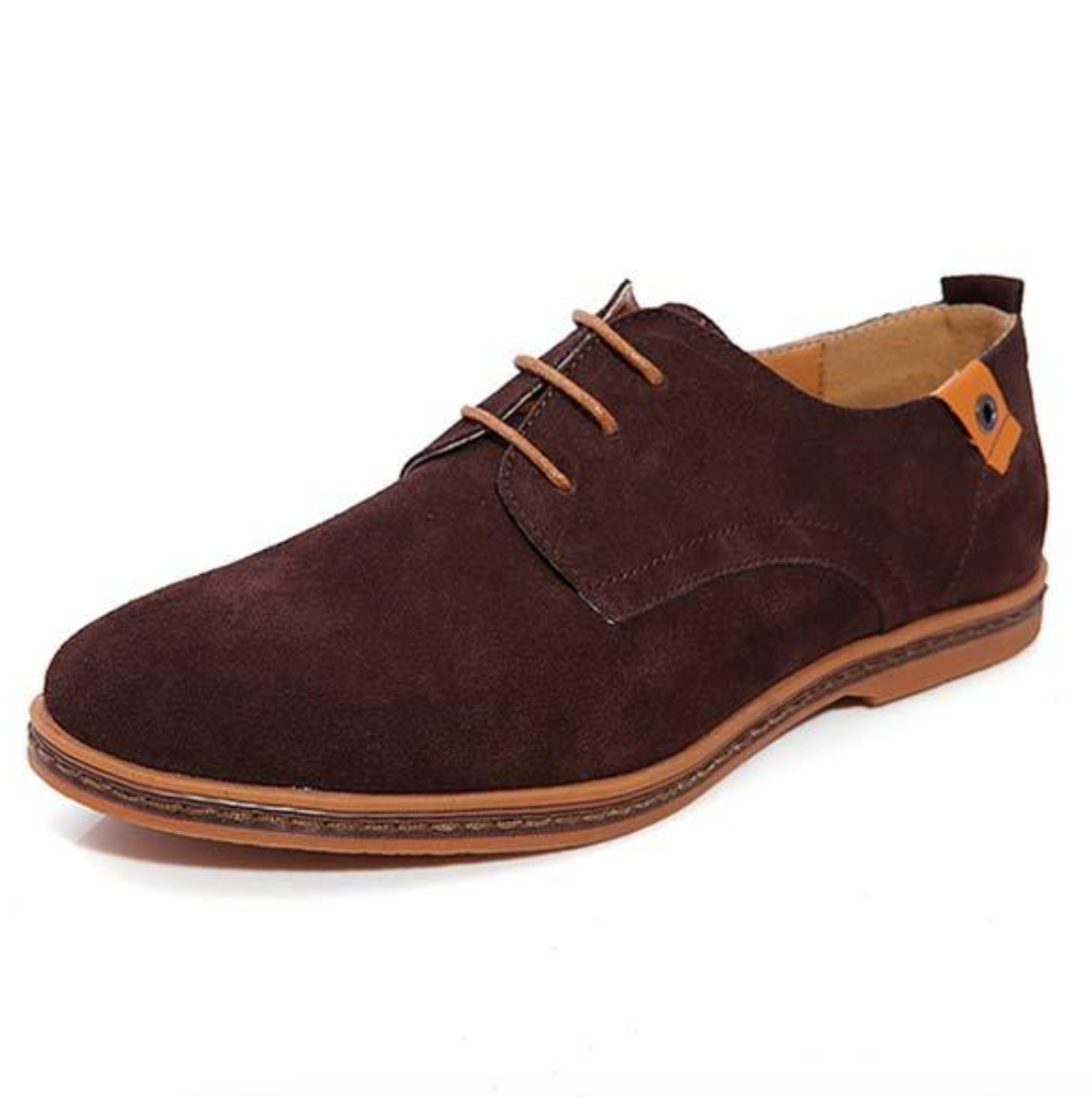 Men's Dress Oxfords Synthetic Nubuck Lace-Up Shoes for Work & Special Occasions