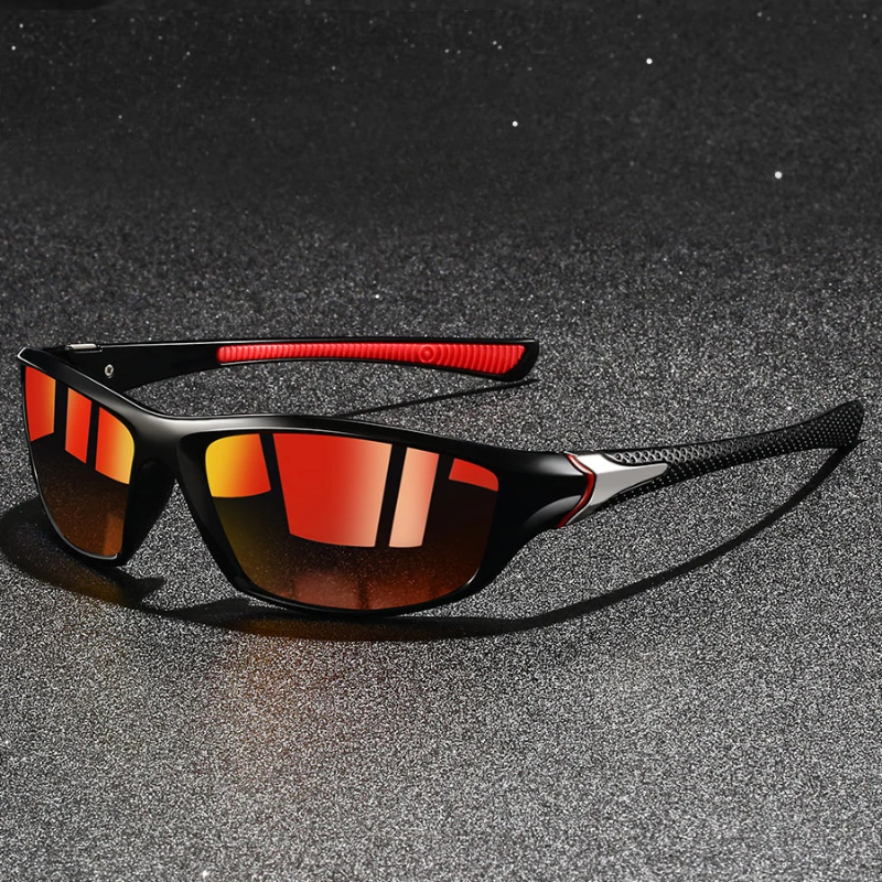 Lunettes de soleil polarisées élégantes avec protection UV400 et monture en métal légère pour les aventures en plein air