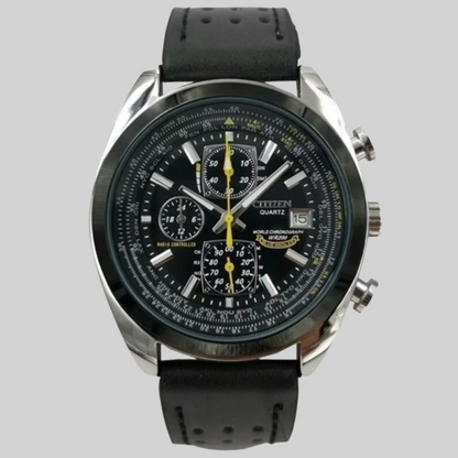 Élégance intemporelle | Montre pour homme avec étanchéité et mouvement à quartz | Accessoire élégant pour un usage quotidien
