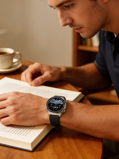 Wearclo | Montre connectée avec écran tactile HD et suivi de santé | Traqueur d'activité pour le bien-être