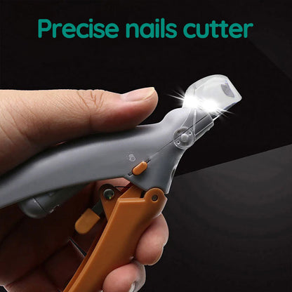 Pet Nail Trimmer with Precision Guard for Dogs & Cats – Sensor-Guided Grooming Tool for Safe Home Clipping