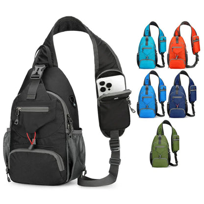 SecurePack | Sac à dos bandoulière antivol et imperméable avec protection RFID | Sac de voyage léger pour la sécurité et l'organisation