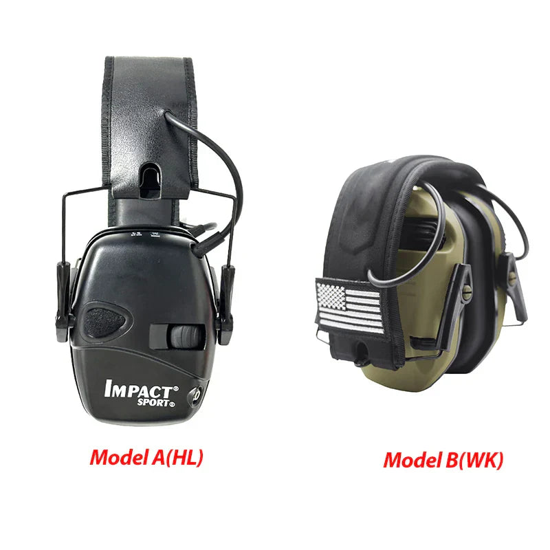 Protection auditive tactique | SoundShield avec réduction du bruit et amplification du son ambiant | Design ergonomique pour un confort optimal