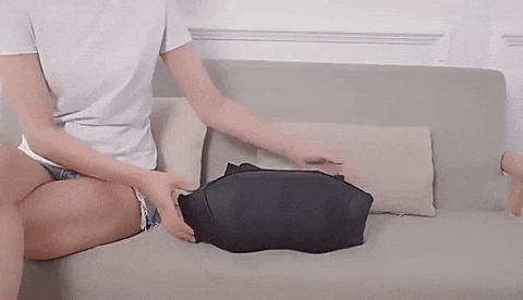 Wearclo | Coussin de massage Shiatsu avec chaleur infrarouge | Soulagement portable des douleurs au cou et aux épaules
