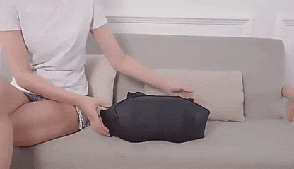 Wearclo | Coussin de massage Shiatsu avec chaleur infrarouge | Soulagement portable des douleurs au cou et aux épaules