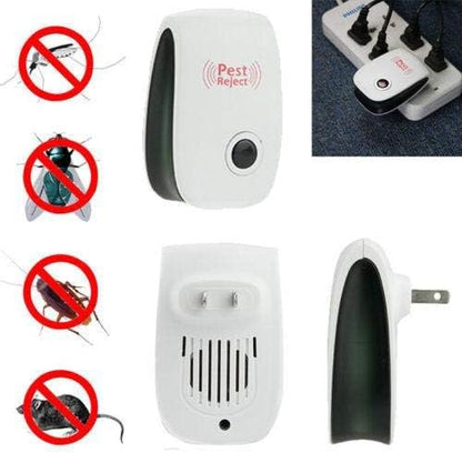 Répulsif à ultrasons extérieur pour écureuils pour jardins, cours, patios et garages, contrôle des rongeurs sans produits chimiques, couvre 74 m², sans danger pour les animaux domestiques