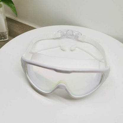 Premium Silicone Swimming Goggles with Panoramic Vision & Anti-Fog Lenses for Adults | Pool & Open Water | Unisex Fit