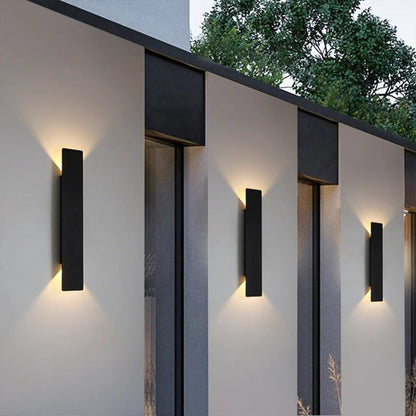 Outdoor LED Wall Light - Weatherproof Aluminum Sconce for Porch, Patio & Garden Entrance