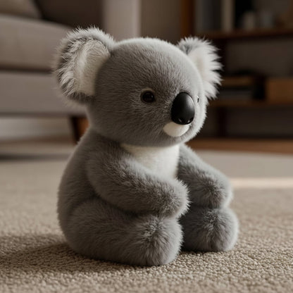 Compagnon de câlin | Koala en peluche lesté en tissu doux | Doudou confortable pour la relaxation et le bien-être