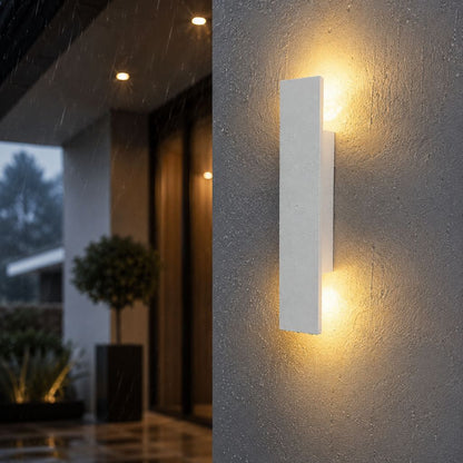 Applique murale LED d'extérieur, luminaire en aluminium étanche pour terrasse, jardin et entrée, éclairage extérieur moderne, 6W 18W 24W