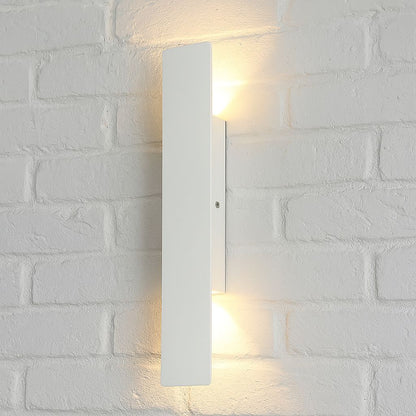 Applique murale LED d'extérieur, luminaire en aluminium étanche pour terrasse, jardin et entrée, éclairage extérieur moderne, 6W 18W 24W