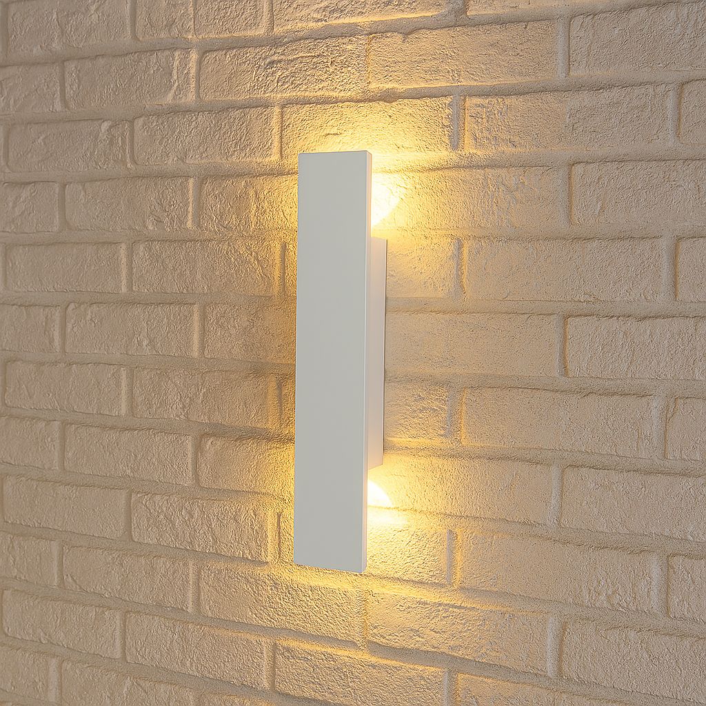 Applique murale LED d'extérieur, luminaire en aluminium étanche pour terrasse, jardin et entrée, éclairage extérieur moderne, 6W 18W 24W