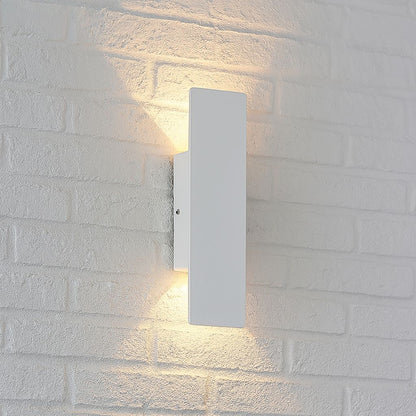 Applique murale LED d'extérieur, luminaire en aluminium étanche pour terrasse, jardin et entrée, éclairage extérieur moderne, 6W 18W 24W