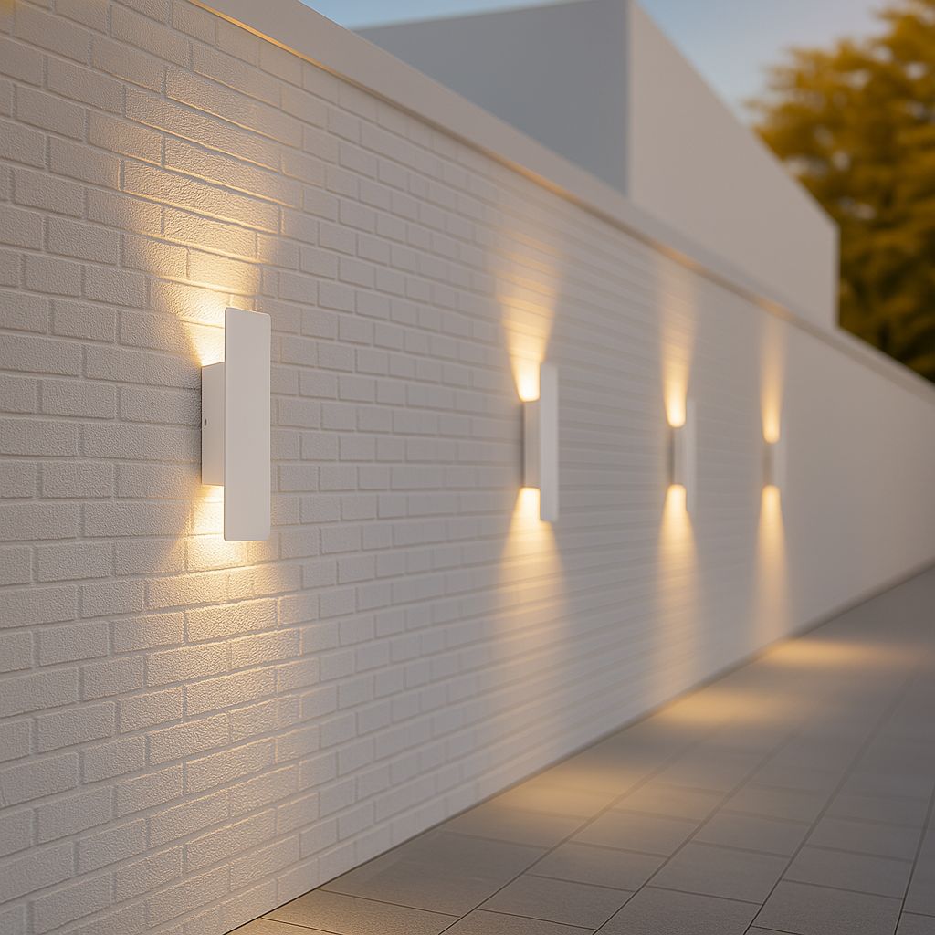 Applique murale LED d'extérieur, luminaire en aluminium étanche pour terrasse, jardin et entrée, éclairage extérieur moderne, 6W 18W 24W
