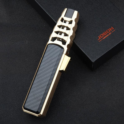 Jet Flame Butane Lighter for Cigar, Camping & Outdoor Use – Adjustable Torch with Wind-Resistant 1300°F Heat