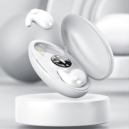 Low-Profile Bluetooth Earbuds for Sleeping with Charging Case & IPX5 Sweat Protection