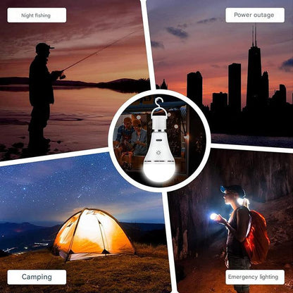Rechargeable LED Lamp with Wireless USB Charging