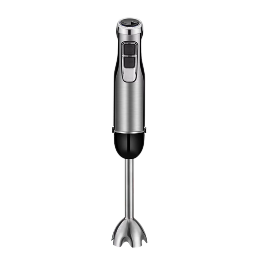 4-in-1 Immersion Blender with 1200W Motor & 6-Speed Control – Hand Blender Set with Chopper, Whisk & Cup for Soups, Smoothies, Sauces