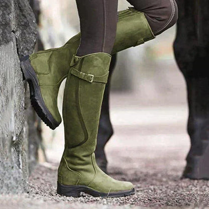 Women's Waterproof Hiking Boots with Anti-Slip Sole & Cushioned Insole for All-Weather Trail Walking