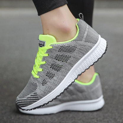 Breathable Mesh Sneakers for Women with Built-In Arch Support for All-Day Comfort and Posture Relief