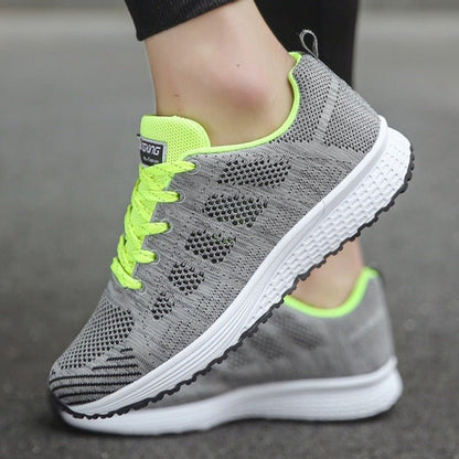 Breathable Mesh Sneakers for Women with Built-In Arch Support for All-Day Comfort and Posture Relief