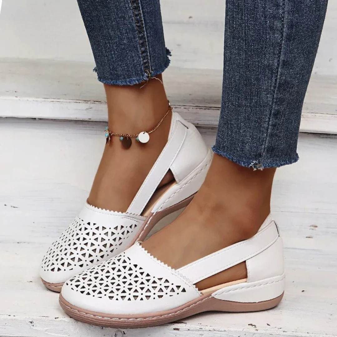Women's Arch Support Walking Sneakers – Lightweight Cushioned Footwear for All-Day Wear