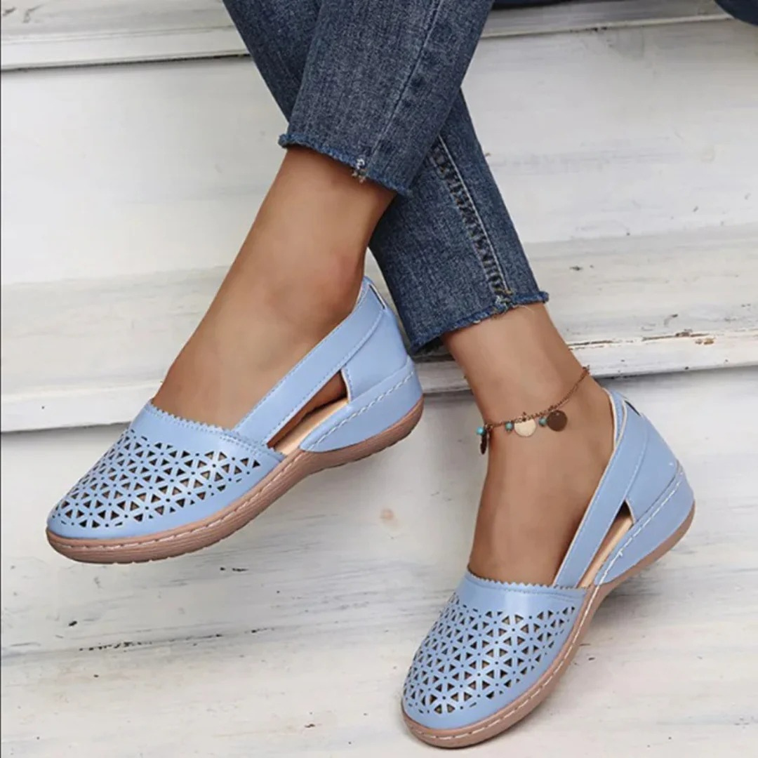 Women's Arch Support Walking Sneakers – Lightweight Cushioned Footwear for All-Day Wear