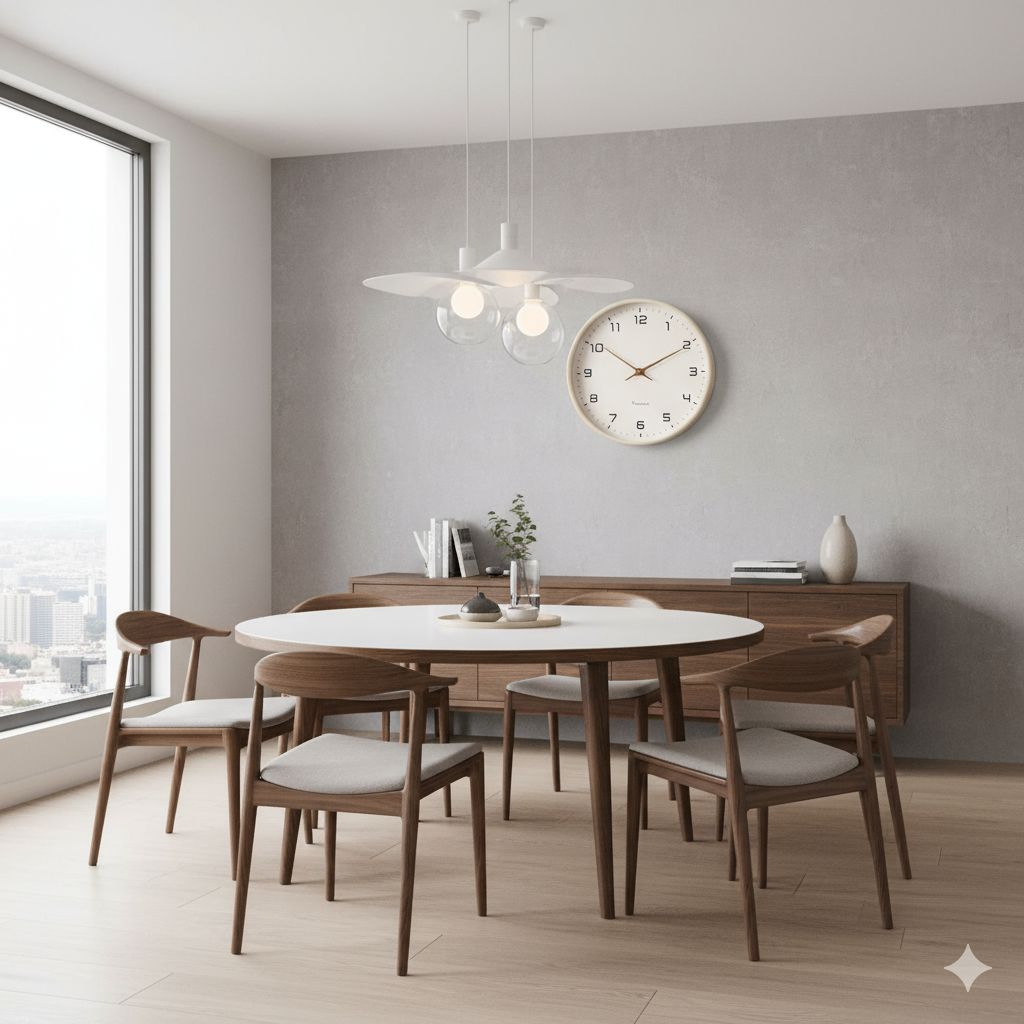 Horloge murale élégante en bois | Décoration murale moderne avec mécanisme silencieux | Design intemporel pour tout espace