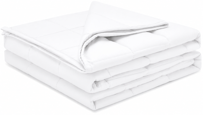 Confort douillet | Couverture lestée pour adultes en tissu rafraîchissant | Design respirant toutes saisons pour une détente absolue