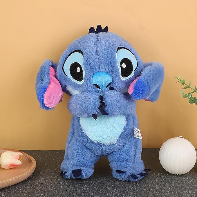 Breathing Plush Companion with Night Light and Calming Sounds for Sleep & Relaxation | Soft Cuddly Toy for Kids & Adults