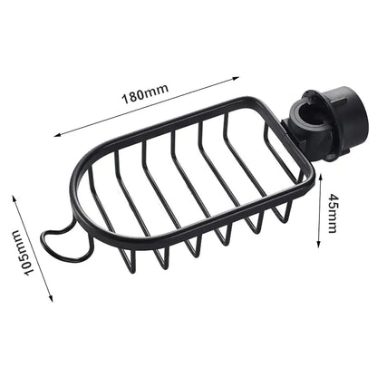 Shower Caddy Organizer for Showerhead – Rust-Proof Hanging Shelf for Bathroom Storage Shampoo Soap Holder