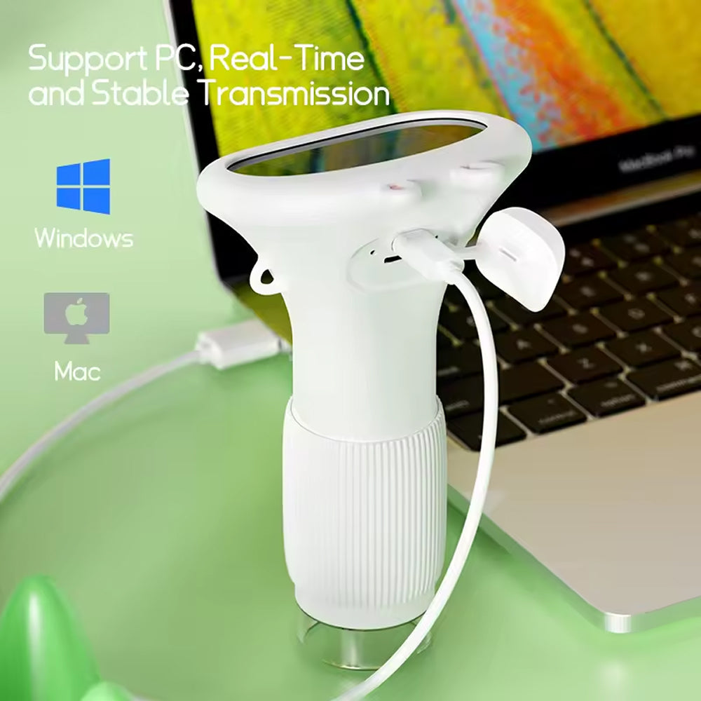 Kids Digital Microscope with 1000X Zoom, HD Camera & PC Connectivity for STEM Learning & Outdoor Discovery