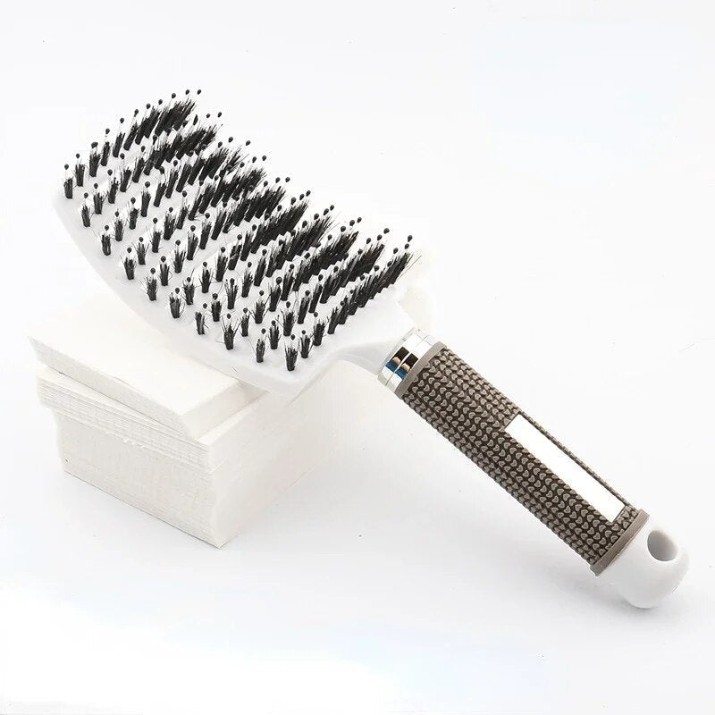 Detangling Hairbrush for Wet & Dry Hair – Pain-Free Knot Removal for All Hair Types