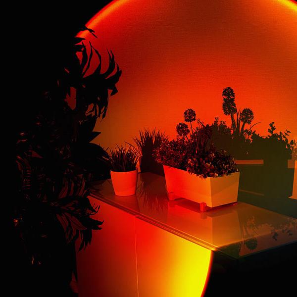 Sunset Projection Lamp with 360° Rotating Head – 13 Ambient Light Modes for Bedroom, Living Room & Creative Spaces